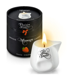 Bougie de massage fraise 80ml - CC826016